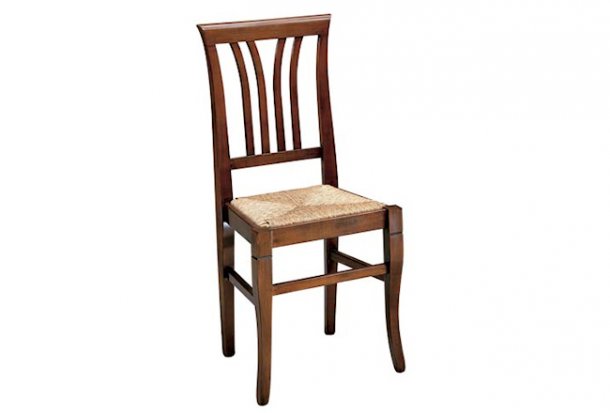 Chair with straw seat 382/G  