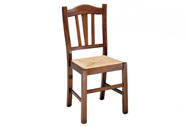 Chair with straw seat 381/G  