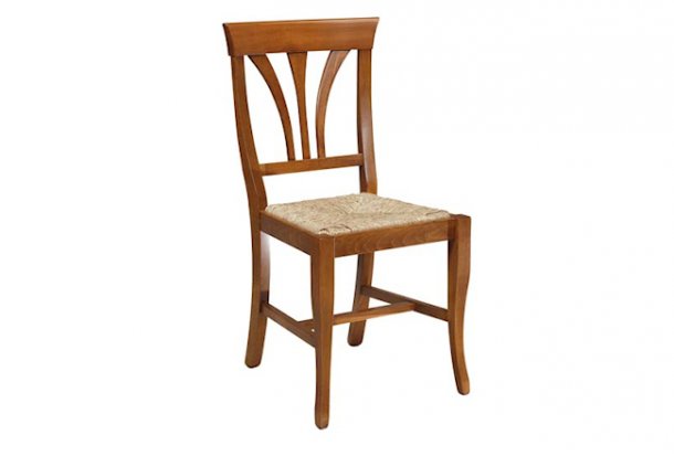 Chair with straw seat375/G  