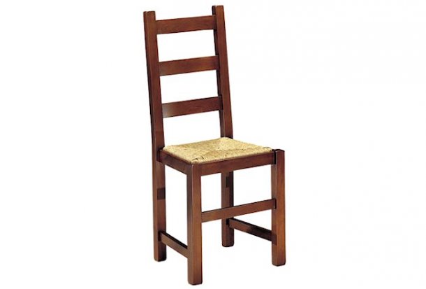 Chair with straw seat  345/G  
