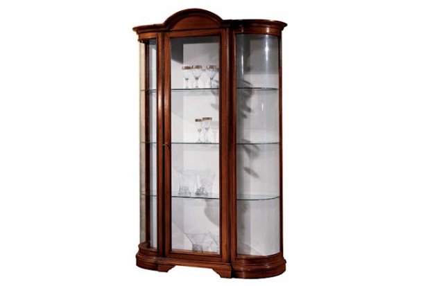 Glass-door cabinet  1 door L122 