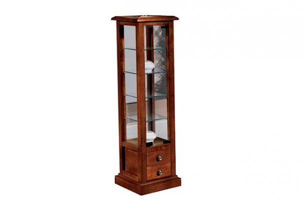 Glass-door cabinet