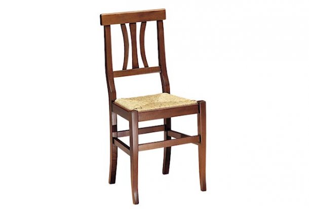 Chair with straw seat  325/G  