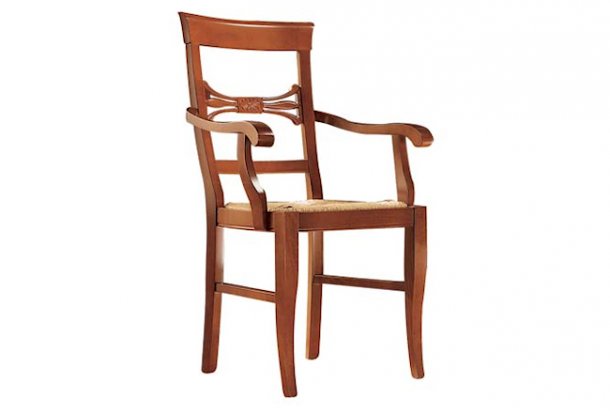 Chair with upholstered seat 624/G  