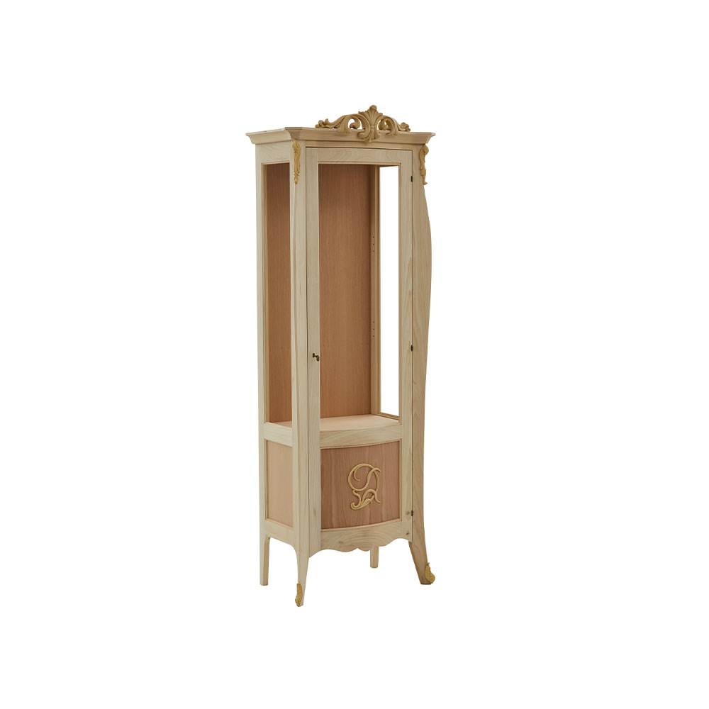 1702G - Vetrina sagomata 1 porta DX o SX con rilievo