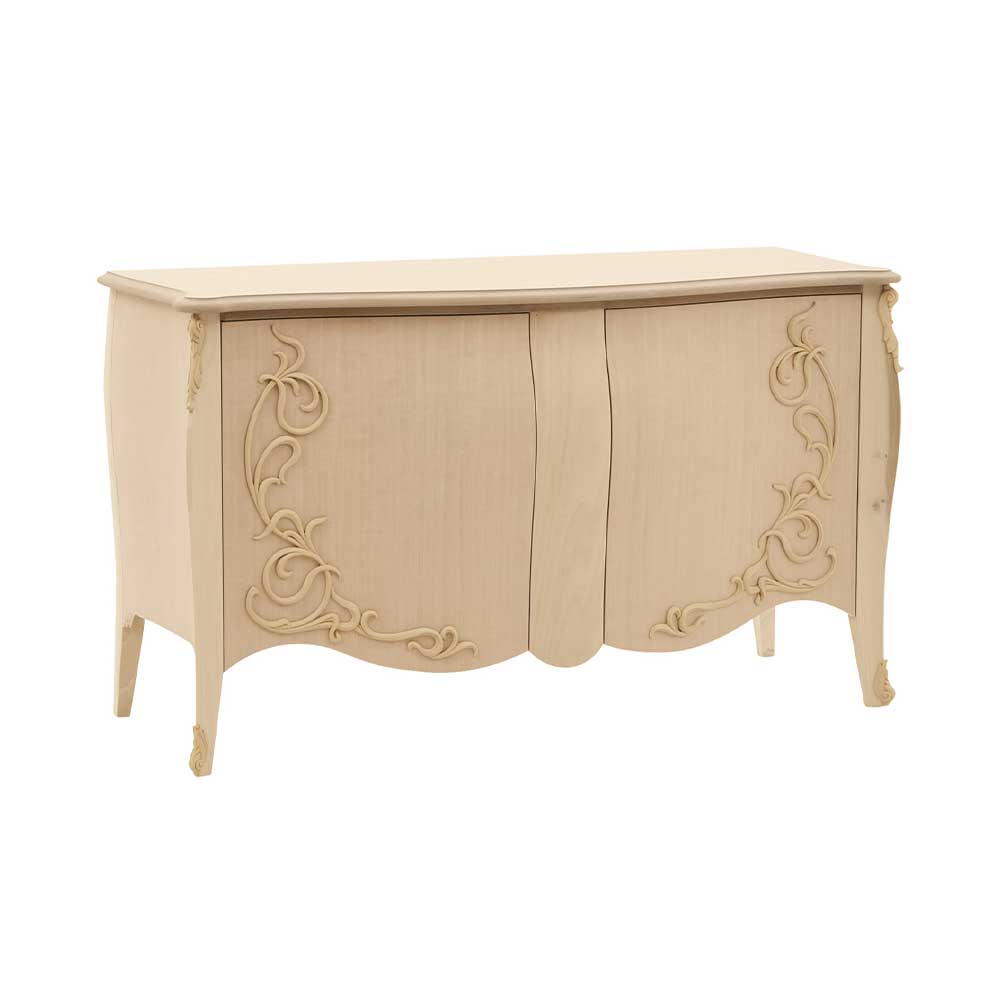 1711G - Credenza sagomata 2 porte con rilievo