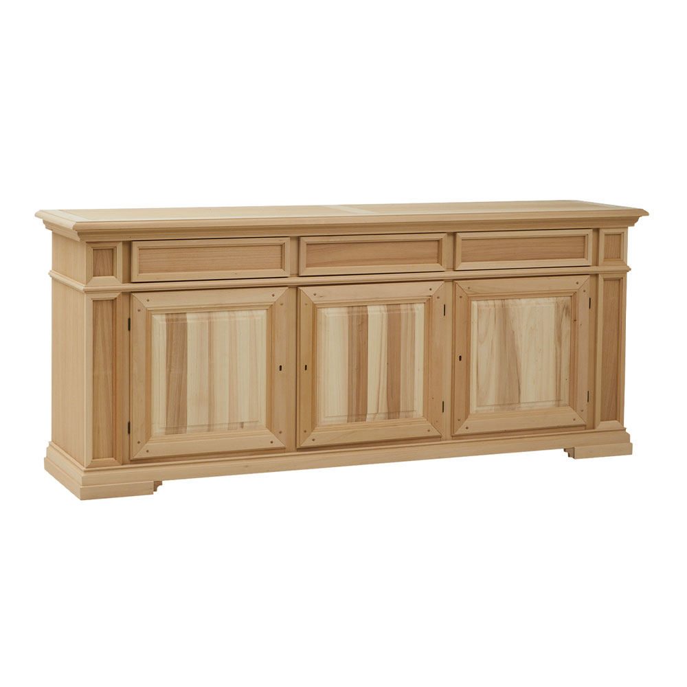 207G - Credenza 3 porte 3 cassetti