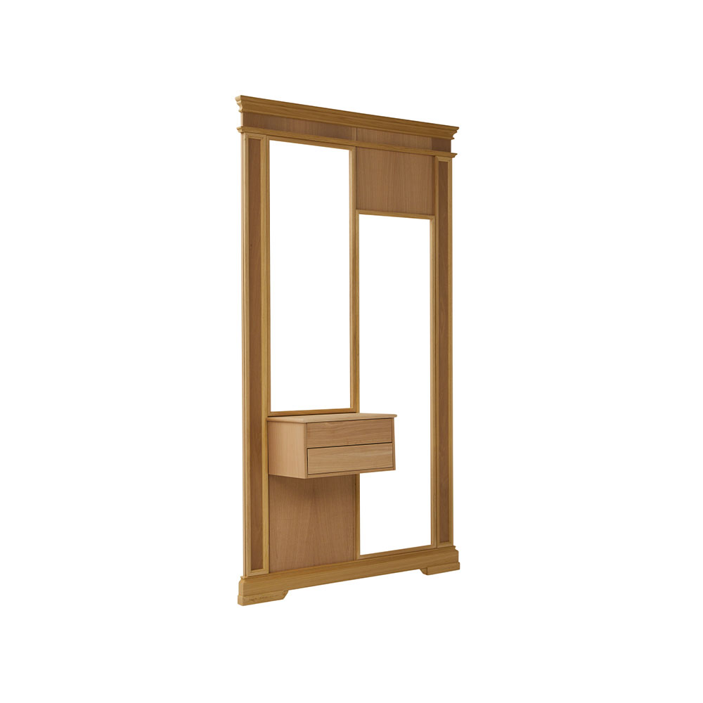 227G - Pannello ingresso con specchio e 2 cassetti
