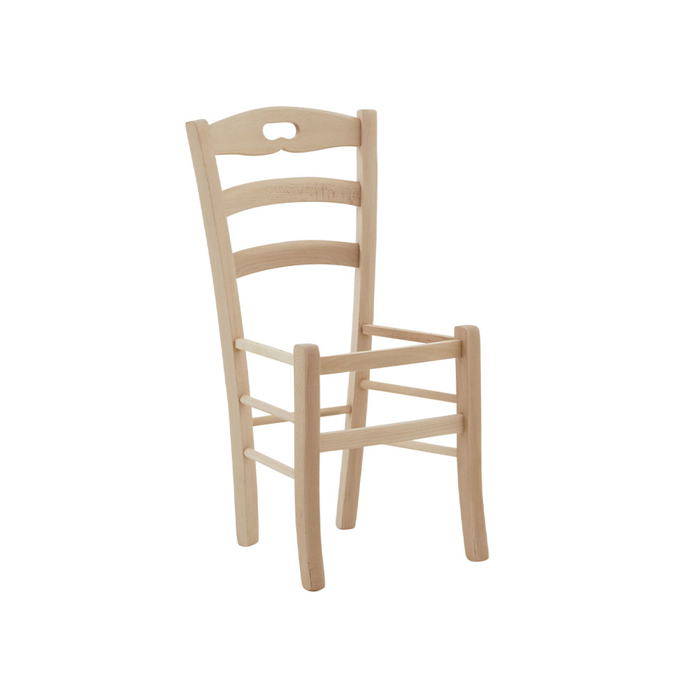 311G - Sedia con fondino paglia o legno