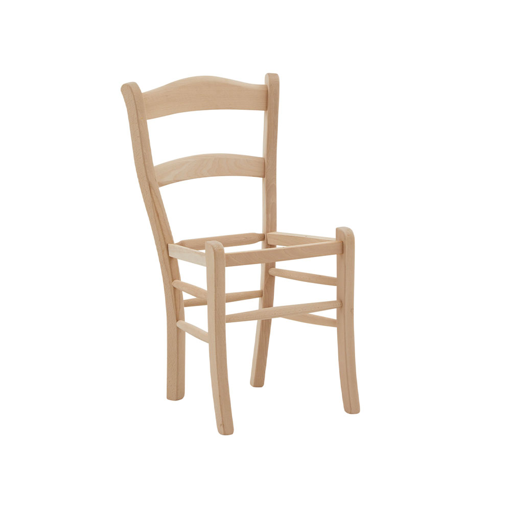 380G - Sedia con fondino paglia o legno