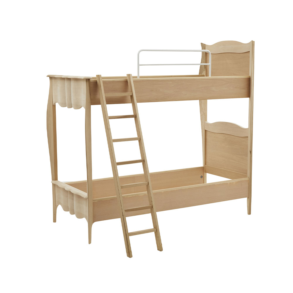 731G - Letto a castello con pannelli legno