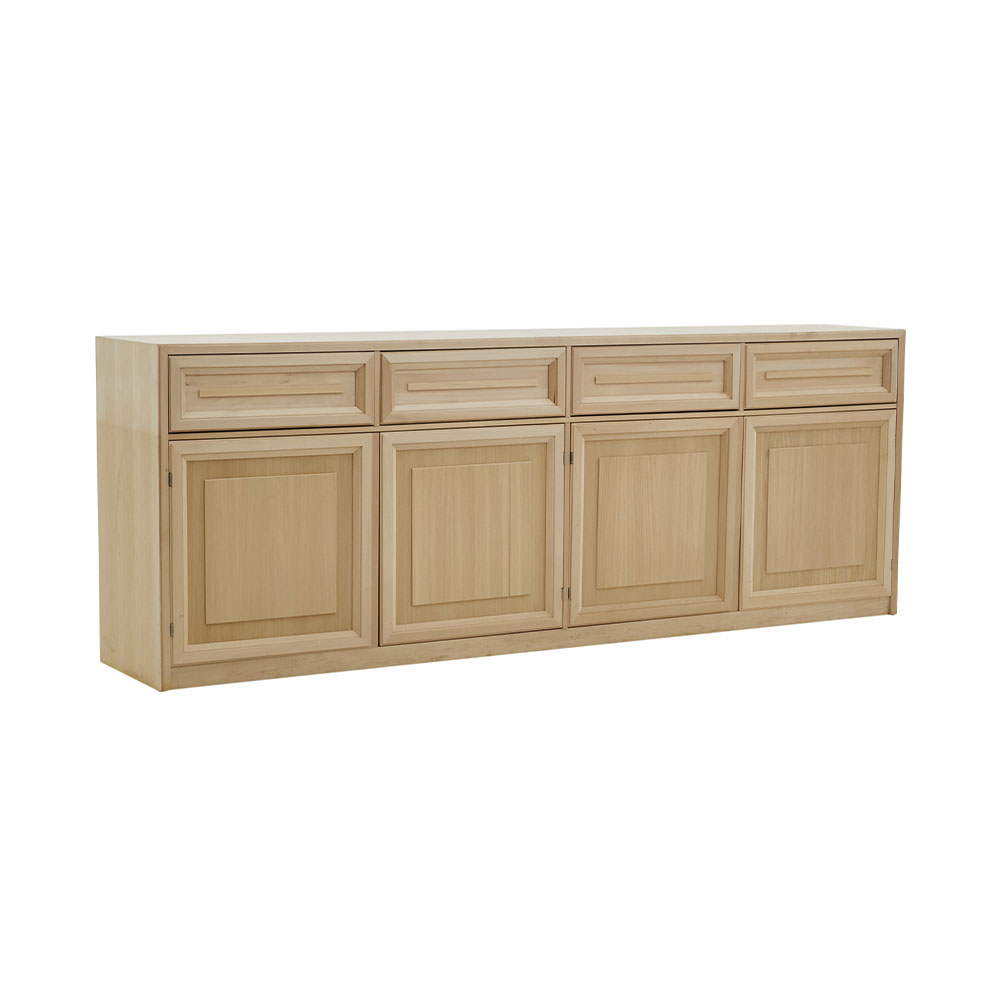 AD111 - Base/credenza 4 porte 4 cassetti