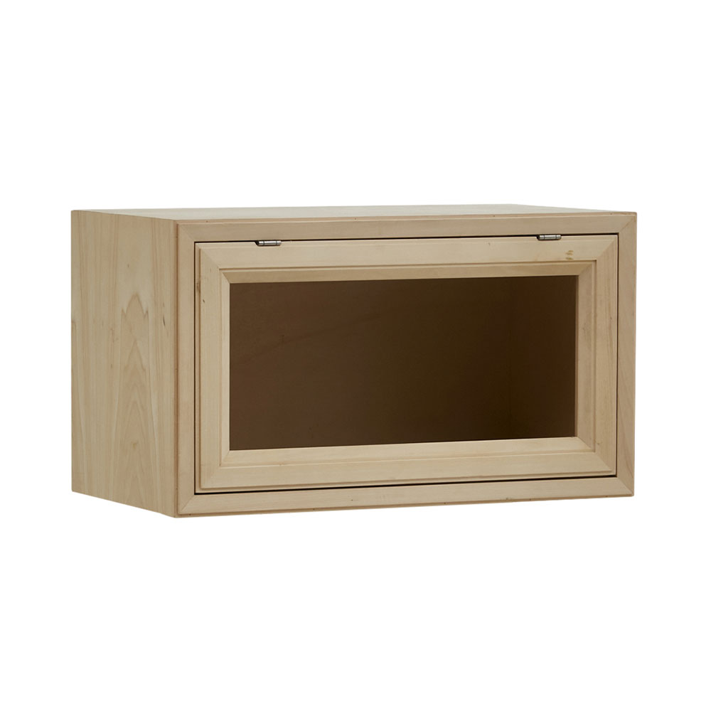 AD140R - Pensile 1 porta legno a ribalta