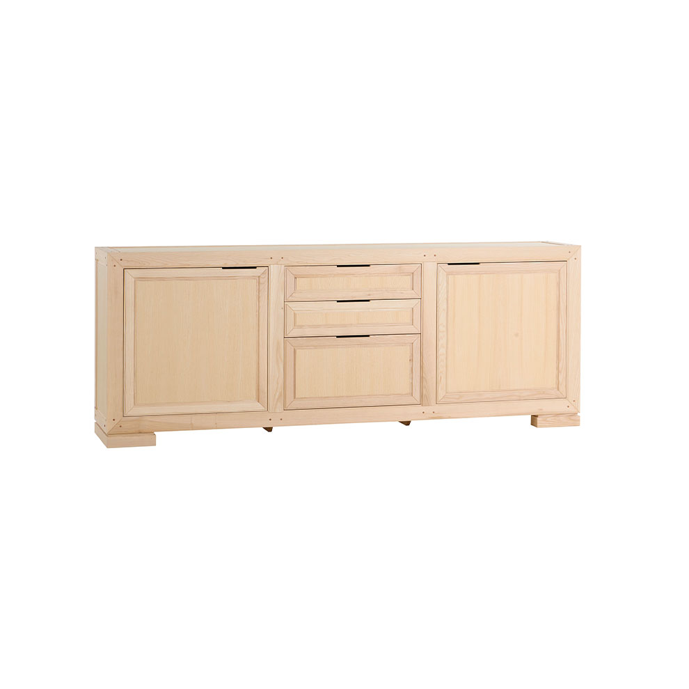 EC001 - Credenza 2 ante battenti 3 cassetti