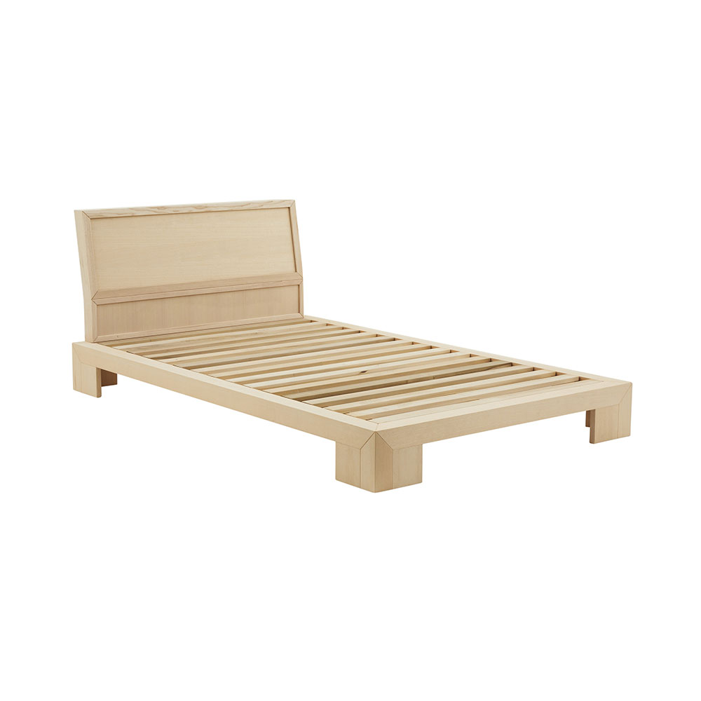 EC040 - Letto 1 piazza e mezza con testata legno